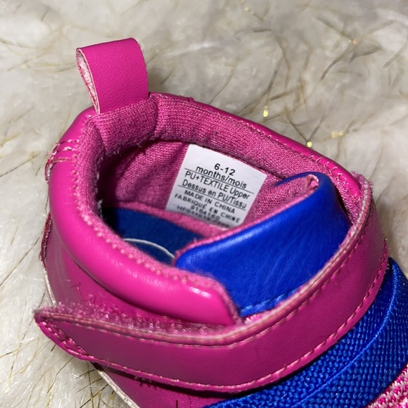 Ro+Me by Robeez | Burgandy & Blue | 6-12 months walking shoes - Picture 5 of 9